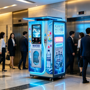 Custom Your Own Water Vending Machine— Design Your Perfect Alkaline& Cold Water Station | Touch Screen | Stainless Steel