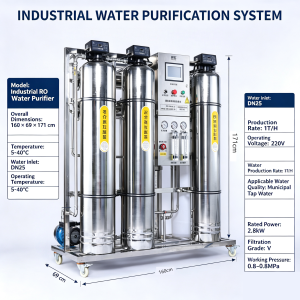 RO Machine Integrated Water Filtration for Tap Water Large Machinery Water Treatment and Filtration Equipment